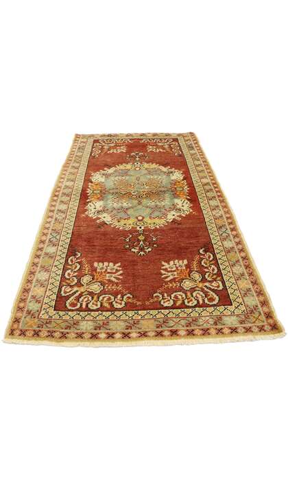 3 x 5 Vintage Oushak Rug 510833 x 5 Vintage Oushak Rug 51083