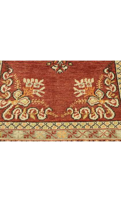 3 x 5 Vintage Oushak Rug 51083