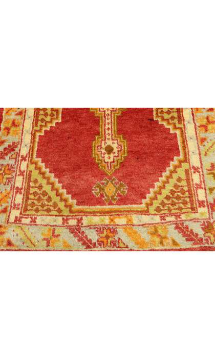 3 x 5 Vintage Oushak Rug 51120