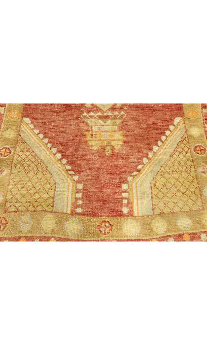 3 x 4 Vintage Oushak Rug 51209