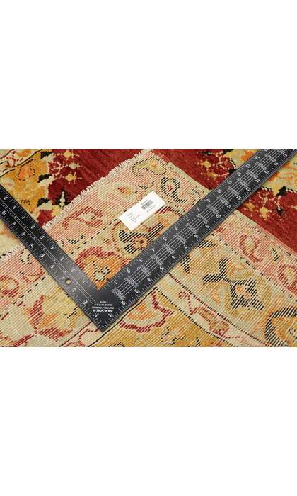 3 x 6 Vintage Red Turkish Oushak Rug 51267