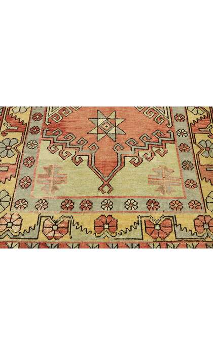 3 x 5 Vintage Oushak Rug 51315