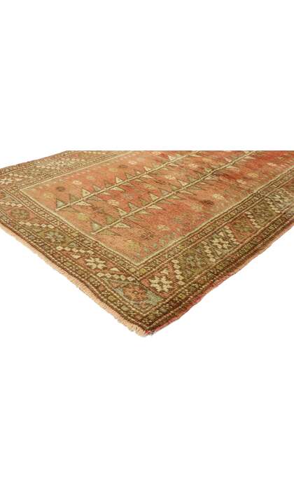 3 x 5 Vintage Turkish Oushak Rug 51384