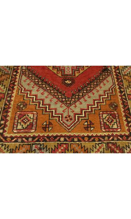 4 x 6 Vintage Oushak Rug 51389