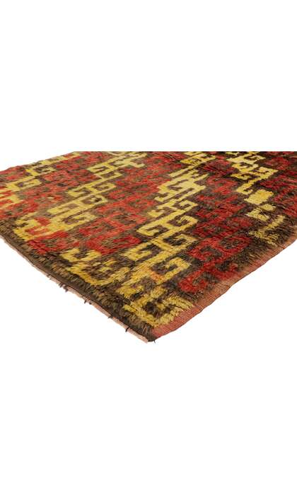 4 x 6 Vintage Turkish Tulu Rug 51556