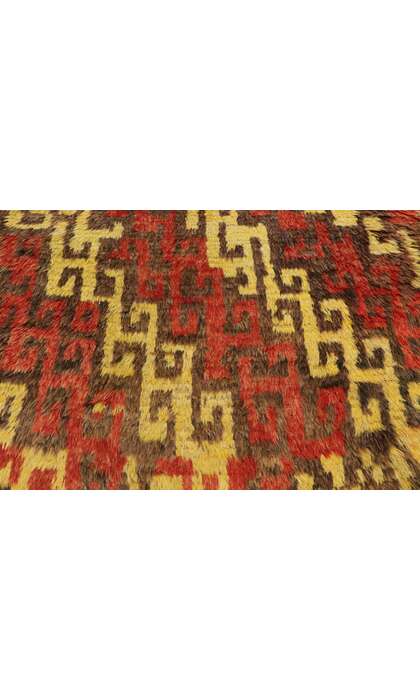 4 x 6 Vintage Turkish Tulu Rug 51556