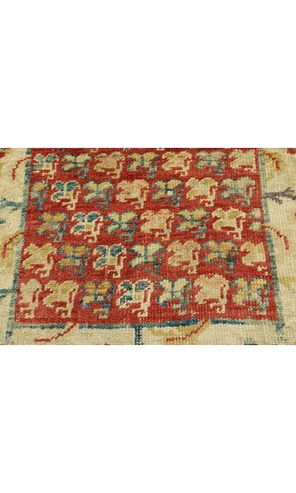 2 x 4 Vintage Turkish Oushak Rug 52096