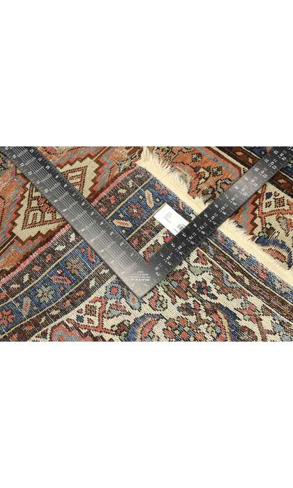 3 x 4 Antique Persian Hamadan Rug 74912