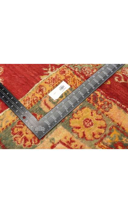 4 x 6 Antique Turkish Oushak Rug 74954