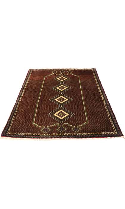 3 x 4 Vintage Persian Afshar Rug 75003