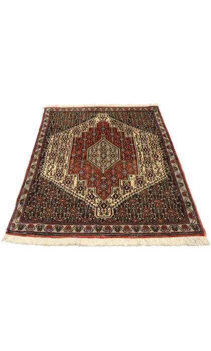 2 x 3 Vintage Persian Sanadaj Rug 75011