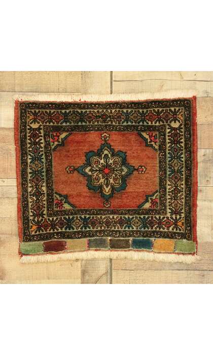 2 x 2 Vintage Persian Khorassan Rug 75154