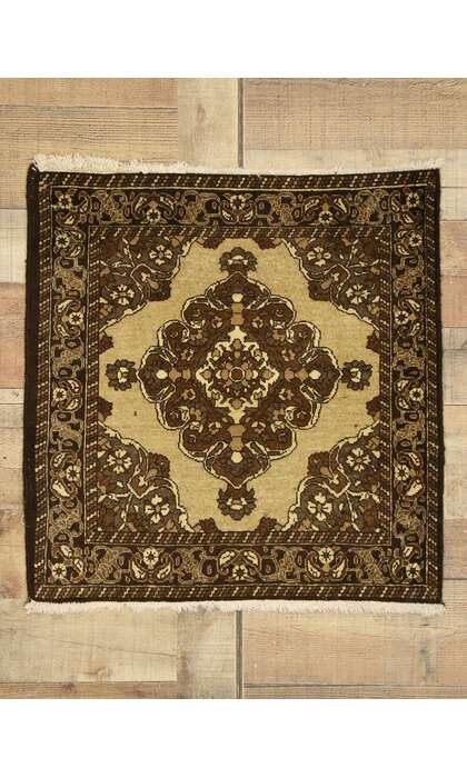 2 x 2 Vintage Persian Khorassan Rug 75162