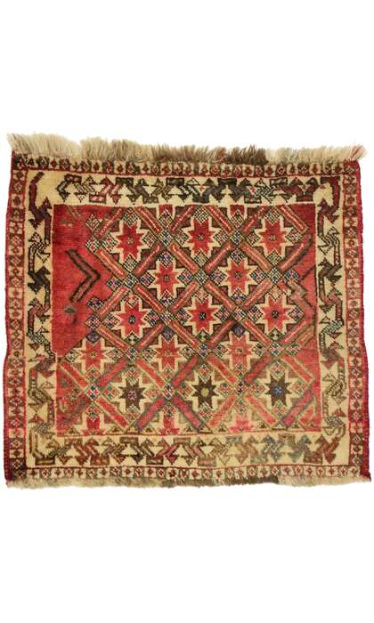 2 x 2 Vintage Persian Mashhad Rug 75174