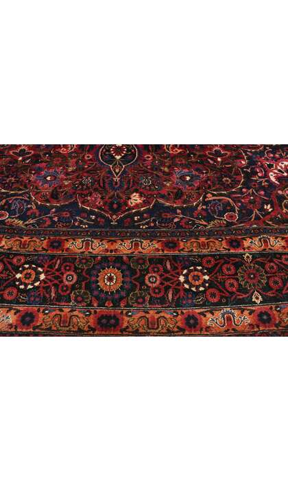 10 x 14 Antique Mashad Rug 75668