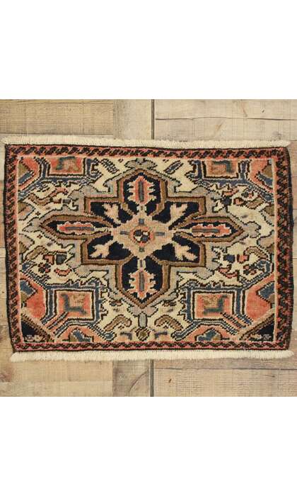 2 x 2 Vintage Persian Heriz Rug 75805