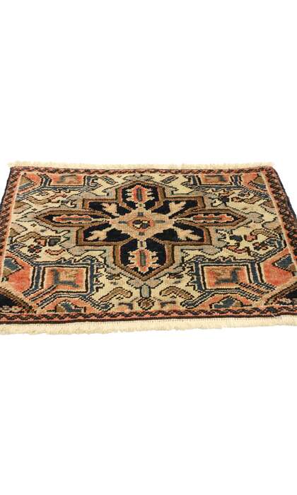 2 x 2 Vintage Persian Heriz Rug 75805