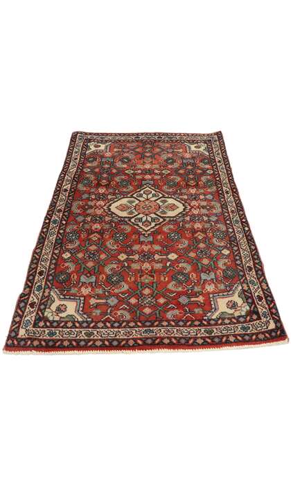 2 x 4 Vintage Persian Borchelou Hamadan Rug 76035