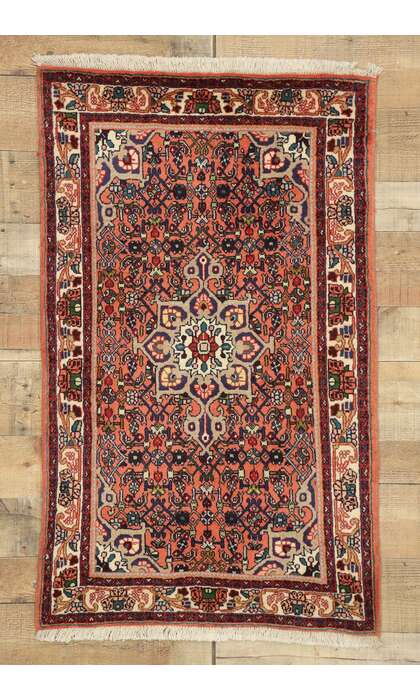 3 x 4 Vintage Bijar Rug 76056