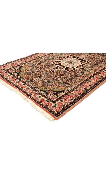 3 x 4 Vintage Persian Bijar Rug 76063