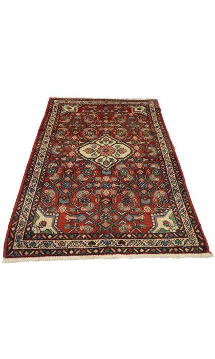 2 x 4 Vintage Persian Borchelou Hamadan Rug 76076