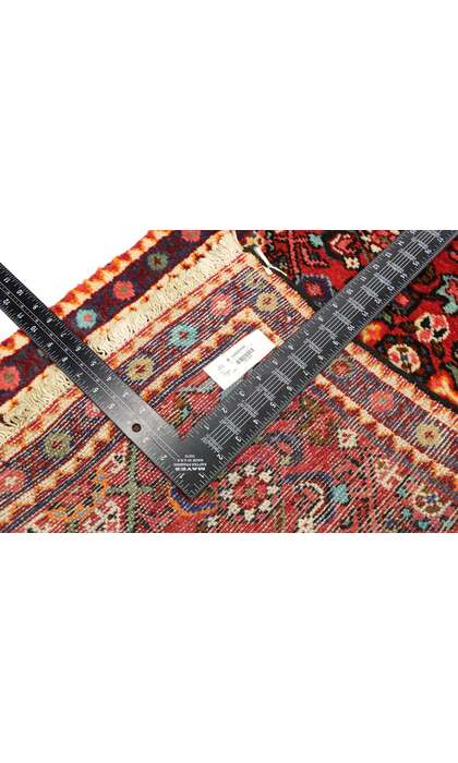 2 x 3 Vintage Persian Mazlaghan Hamadan Rug 76129