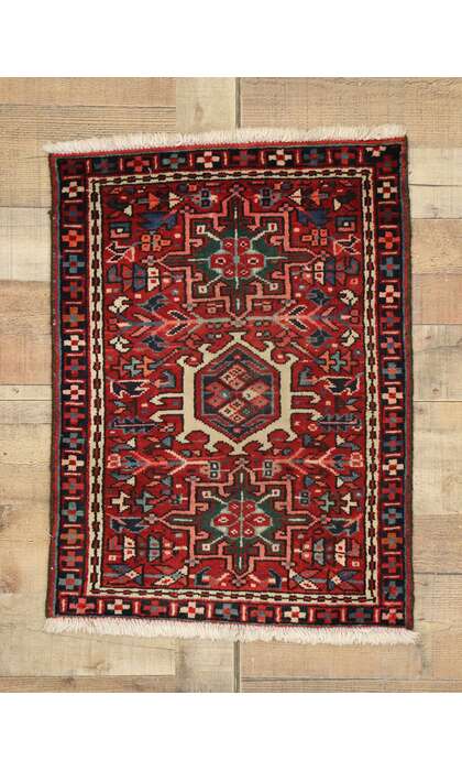 2 x 2 Vintage Heriz Rug 76205
