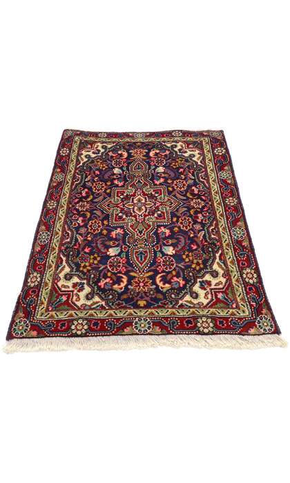 2 x 3 Vintage Persian Hamadan Rug 76218