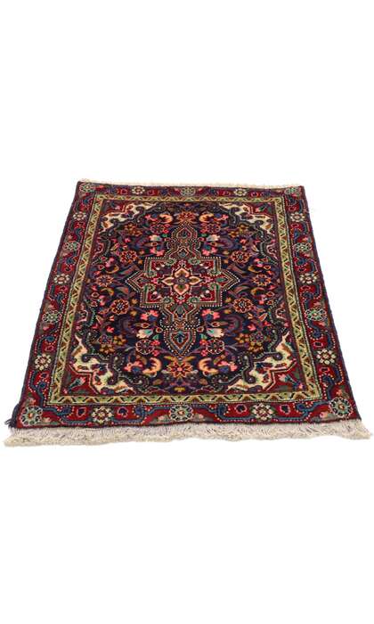 2 x 3 Vintage Persian Hamadan Rug 76219