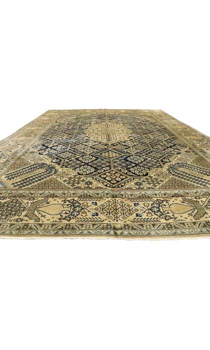 10 x 14 Vintage Persian Najafabad Rug 76502