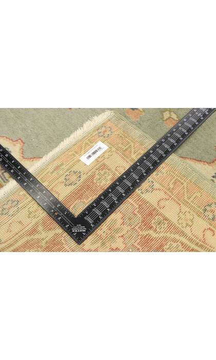 8 x 11 Antique Turkish Oushak Rug 77357