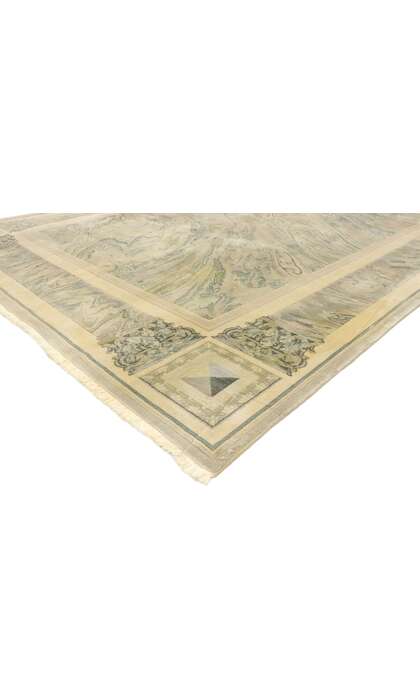 8 x 11 Vintage Chinese Rug 77455