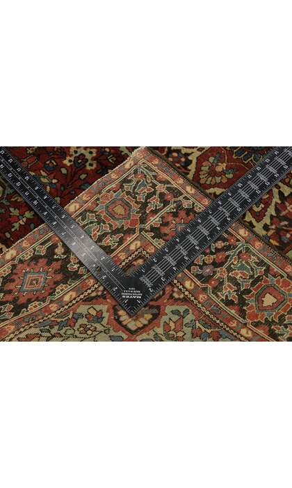 3 x 5 Antique Persian Farahan Rug 77474