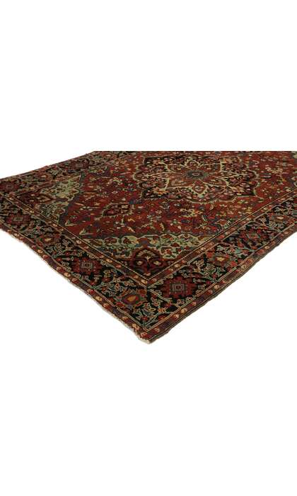 3 x 5 Antique Persian Farahan Rug 77474