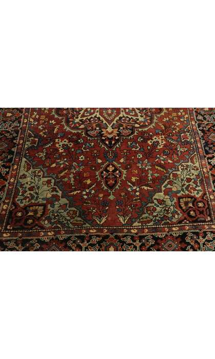 3 x 5 Antique Persian Farahan Rug 77474