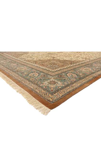 13 x 20 Vintage Tabriz Rug 77499