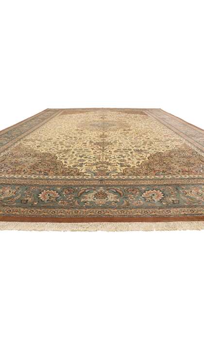 13 x 20 Vintage Tabriz Rug 77499