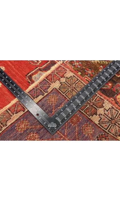 3 x 5 Vintage Red Turkish Oushak Rug 51386