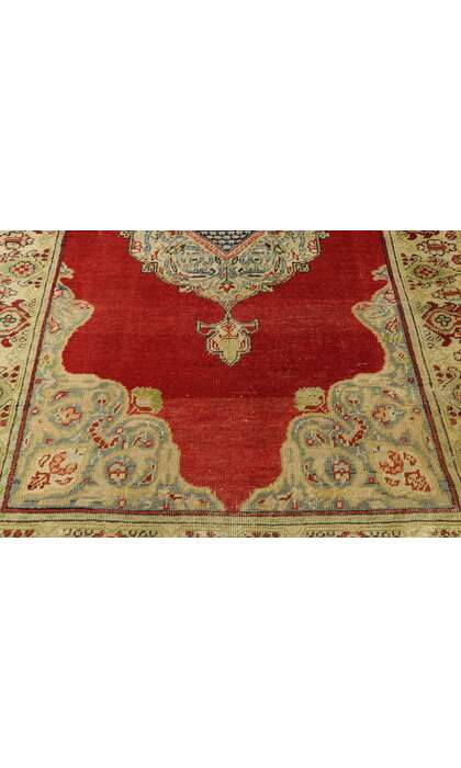 3 x 5 Vintage Oushak Rug 51557