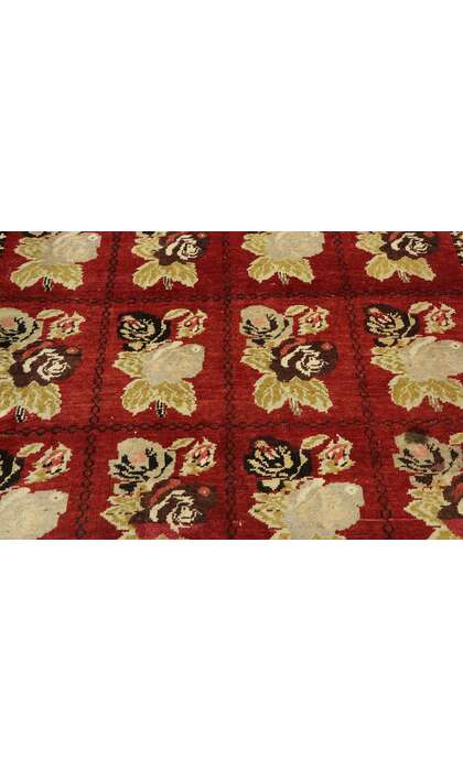 3 x 4 Vintage Oushak Rug 51569