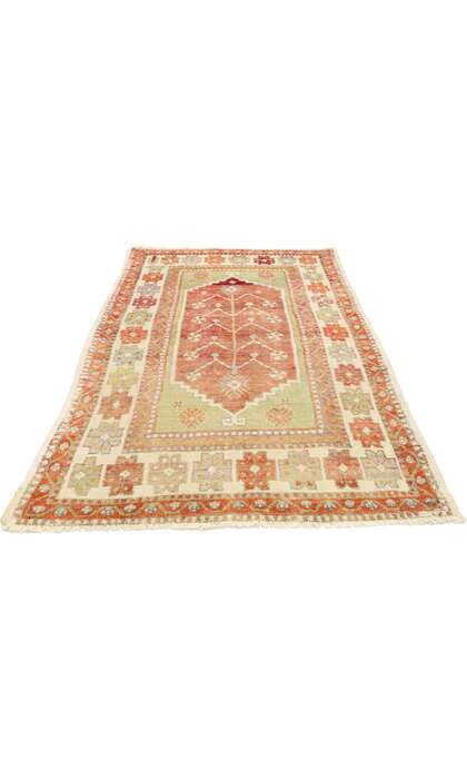 3 x 5 Vintage Oushak Rug 51775