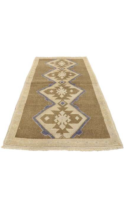 3 x 5 Vintage Oushak Rug 52088