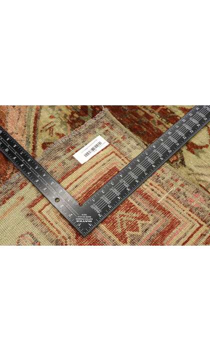 4 x 4 Vintage Turkish Oushak Rug 52104