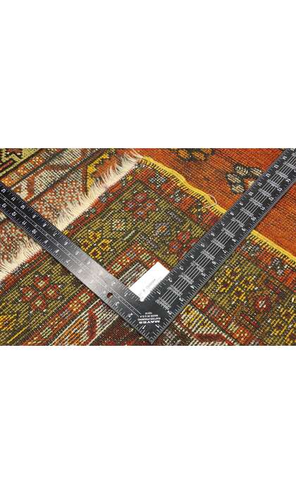 3 x 4 Vintage Turkish Oushak Rug 70866