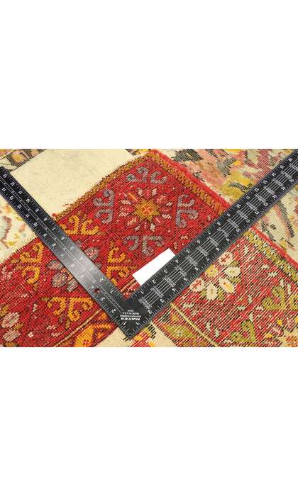 3 x 5 Vintage Turkish Oushak Rug 70870