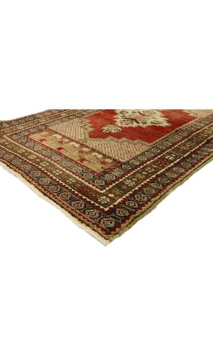 3 x 5 Vintage Turkish Oushak Rug 73843