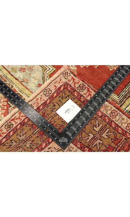 4 x 5 Vintage Turkish Oushak Rug 73863