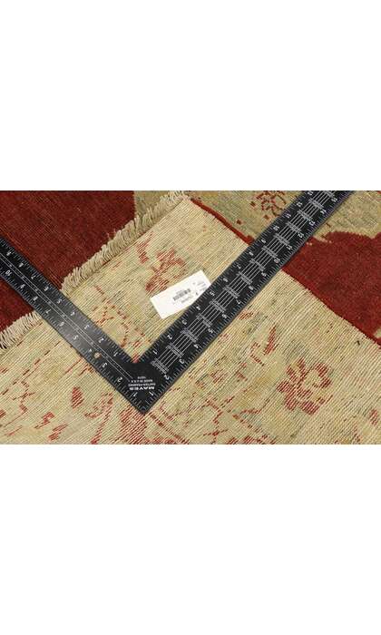 4 x 5 Vintage Turkish Oushak Rug 73932