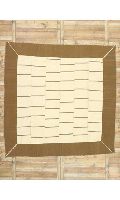 10 x 10 Vintage Persian Mazandaran Kilim Rug 76384