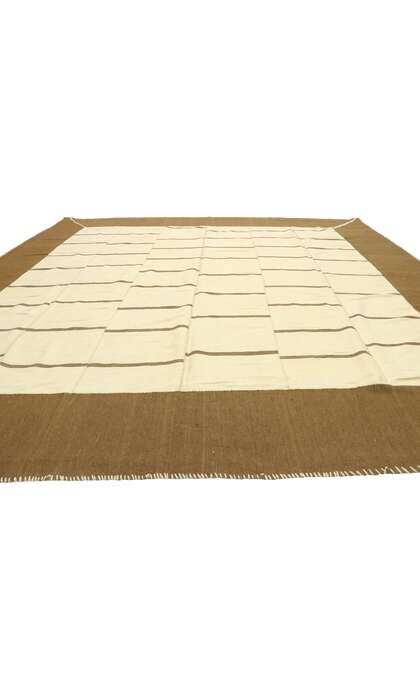 10 x 10 Vintage Persian Mazandaran Kilim Rug 76384